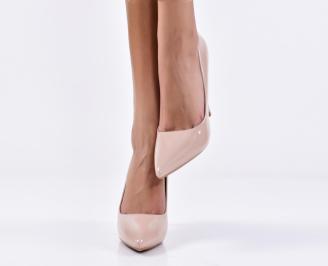 Дамски елегантни обувки бежови EOBUVKIBG