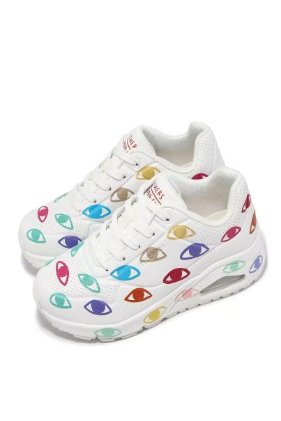 SKECHERS x Ricardo Cavolo Uno-Many Eyes Shoes White/Multi