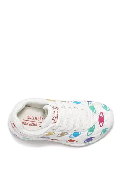 SKECHERS x Ricardo Cavolo Uno-Many Eyes Shoes White/Multi