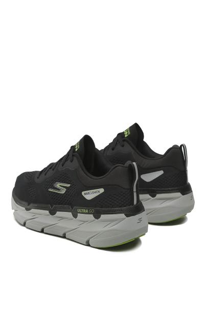 SKECHERS Max Cushioning Premier Perspective Shoes Black/Lime