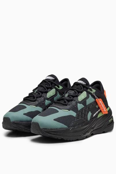 PUMA x Mercedes-AMG Extent Nitro Shoes Black/Light Mint