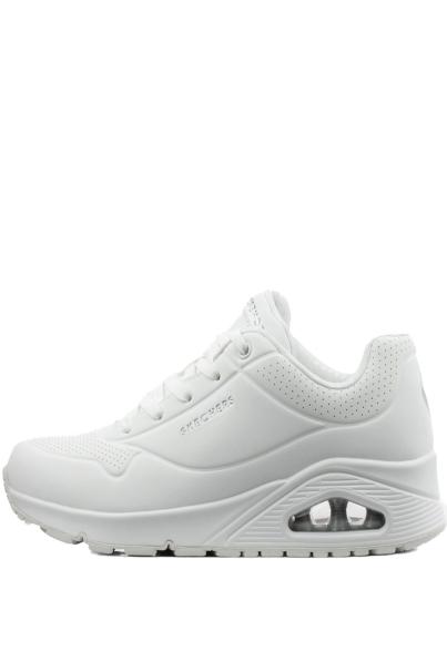 SKECHERS Uno Stand On Air Shoes White