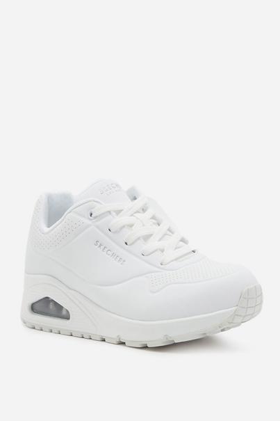 SKECHERS Uno Stand On Air Shoes White