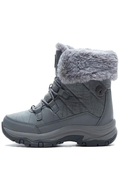 SKECHERS Trego Winter Feelings Boots Grey