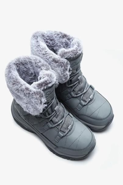 SKECHERS Trego Winter Feelings Boots Grey