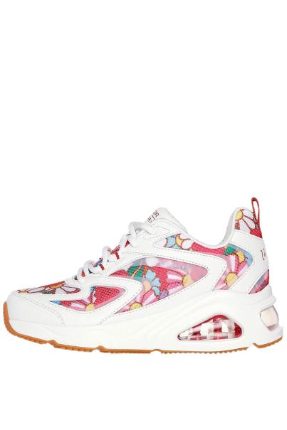 SKECHERS x Ricardo Cavolo Tres-Air Uno Spring Bloom Shoes White/Multi