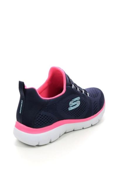 SKECHERS Summits Perfect Views Shoes Navy/Pink