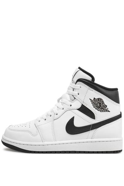 NIKE Air Jordan 1 Mid Shoes White