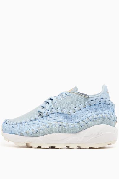 NIKE Air Footscape Woven Shoes Blue