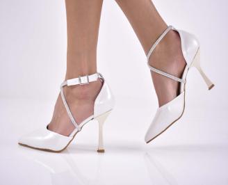 Комплект чанта и сандал бели EOBUVKIBG