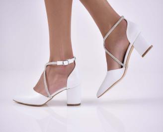 Комплект чанта и сандал бели EOBUVKIBG