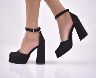 Комплект чанта и сандал черни EOBUVKIBG