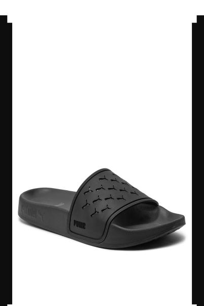 PUMA Leadcat 2.0 Cut Out Slides Black