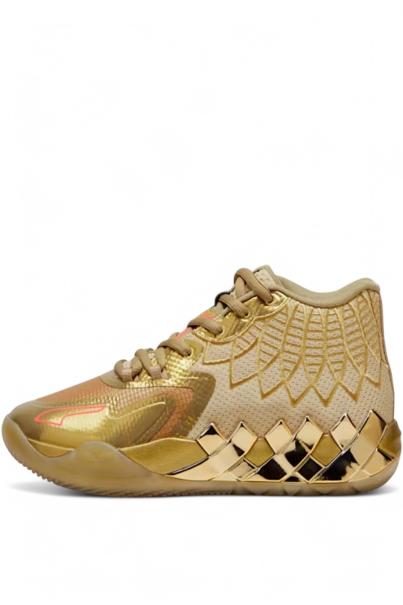 PUMA x LaMelo Ball Mb.01 Basketball Shoes Metallic Gold