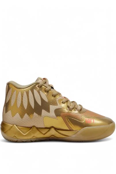 PUMA x LaMelo Ball Mb.01 Basketball Shoes Metallic Gold