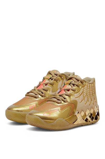 PUMA x LaMelo Ball Mb.01 Basketball Shoes Metallic Gold