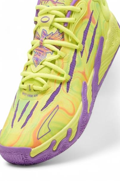 PUMA x x LaMelo Ball Mb.03 Basketball Shoes Yellow/Purple