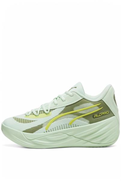 PUMA All-Pro Nitro Basketball Shoes Green