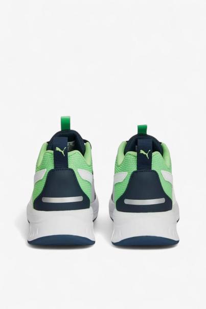 PUMA Evolve Run Mesh Shoes Blue/Green 3