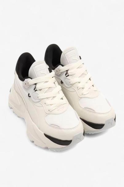 PUMA Orkid II Pure Luxe Shoes Warm White/Light Grey 3