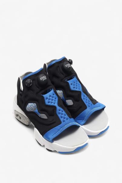 REEBOK InstaPump Fury Sandals Black/Blue 3
