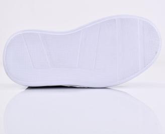 Мъжки кецове естествена кожа сини EOBUVKIBG