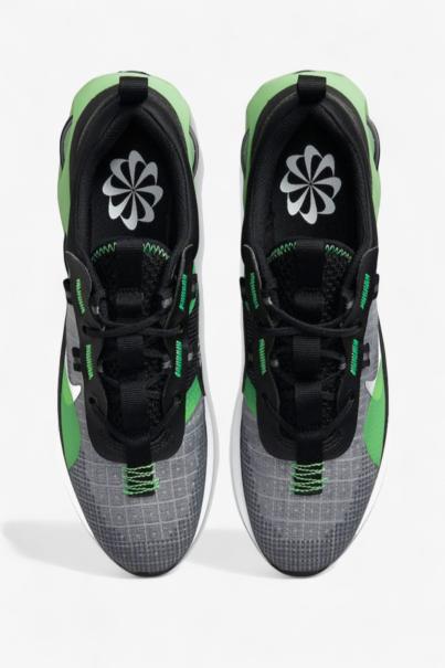 NIKE Air Max 2021 Gs Shoes Grey/Green 3