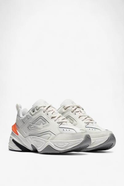 NIKE M2k Tekno Shoes White/Grey 3