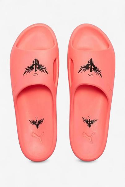 PUMA x LaMelo Ball Shibui Cat MB.02 Slides Orange
