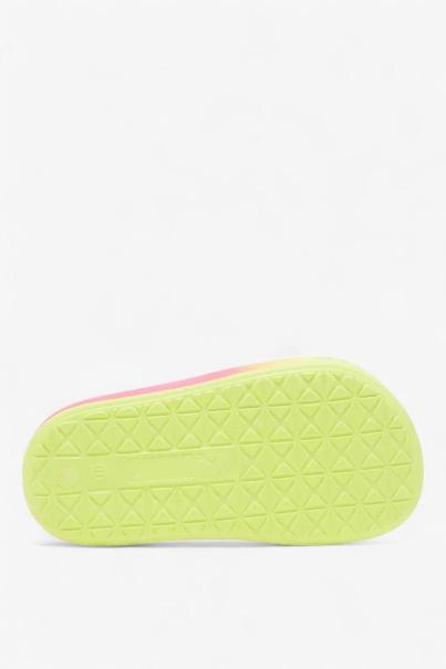 PUMA x LaMelo Ball Rick And Morty Shibui Cat Slides Yellow/Pink