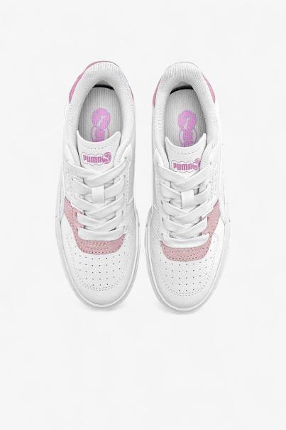 PUMA Cali Court Match Ps Shoes White/Pink 3