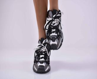 Дамски спортни обувки черни EOBUVKIBG