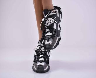 Дамски спортни обувки черни EOBUVKIBG