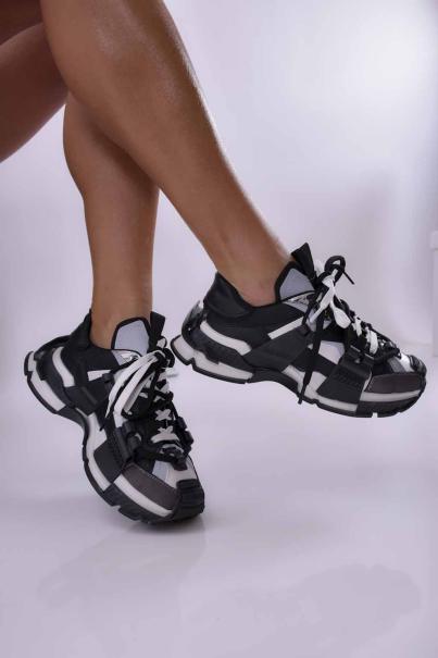 Дамски спортни обувки черни EOBUVKIBG