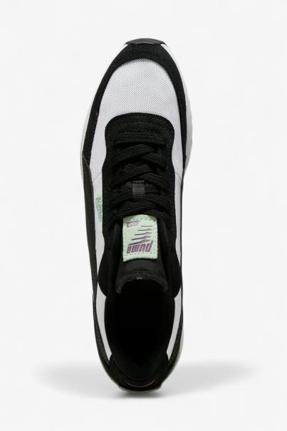 PUMA Road Rider Suede Shoes White/Black
