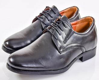 Мъжки официални обувки черни EOBUVKIBG