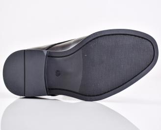 Мъжки официални обувки черни EOBUVKIBG