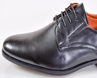 Мъжки официални обувки черни EOBUVKIBG