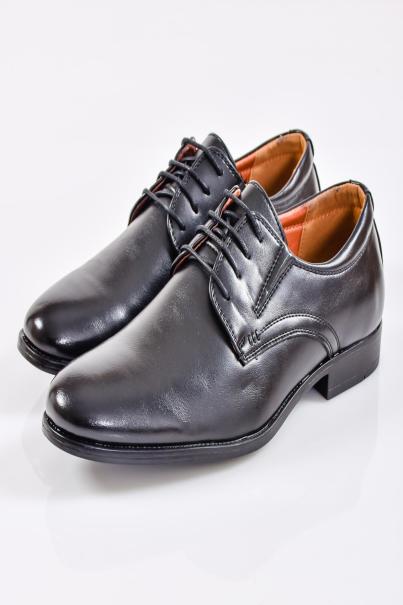 Мъжки официални обувки черни EOBUVKIBG