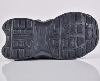 Mъжки маратонки черни EOBUVKIBG