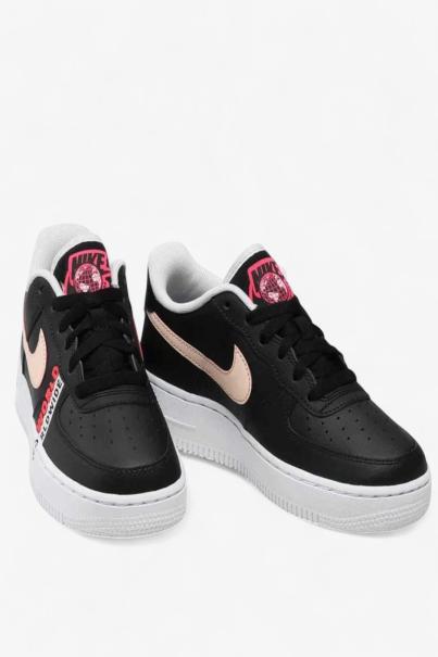 NIKE Air Force 1 Lv8 1 Gs Shoes Black 3