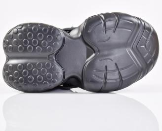 Mъжки маратонки черни EOBUVKIBG