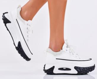 Дамски сникърси бели EOBUVKIBG