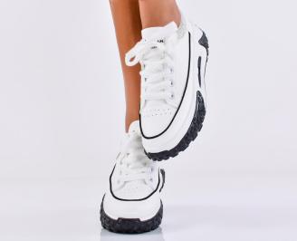 Дамски сникърси бели EOBUVKIBG