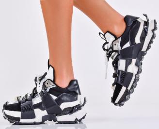 Дамски сникърси черни EOBUVKIBG