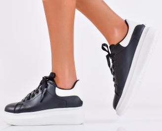 Дамски сникърси черни EOBUVKIBG