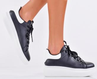 Дамски сникърси черни EOBUVKIBG