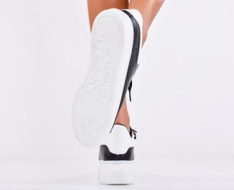 Дамски сникърси черни EOBUVKIBG 3