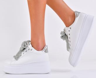 Дамски сникърси бели EOBUVKIBG