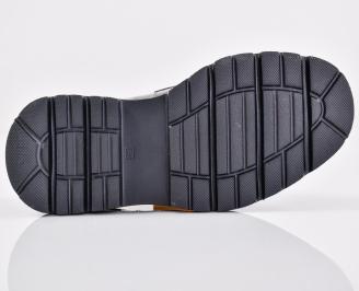 Мъжки официални обувки сини EOBUVKIBG